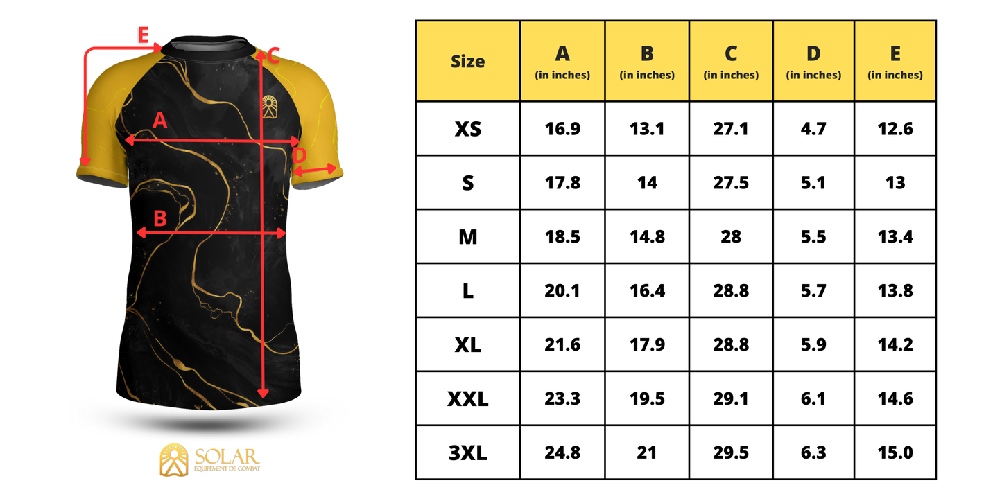 Précommande | Rashguard Ranked manches courtes
