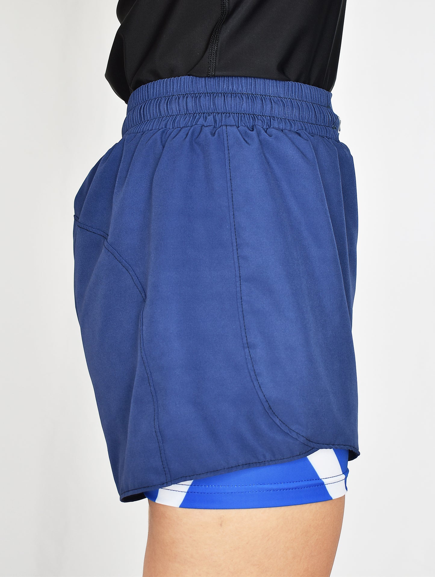 Shorts de Grappling pour femmes avec compression - Bleu