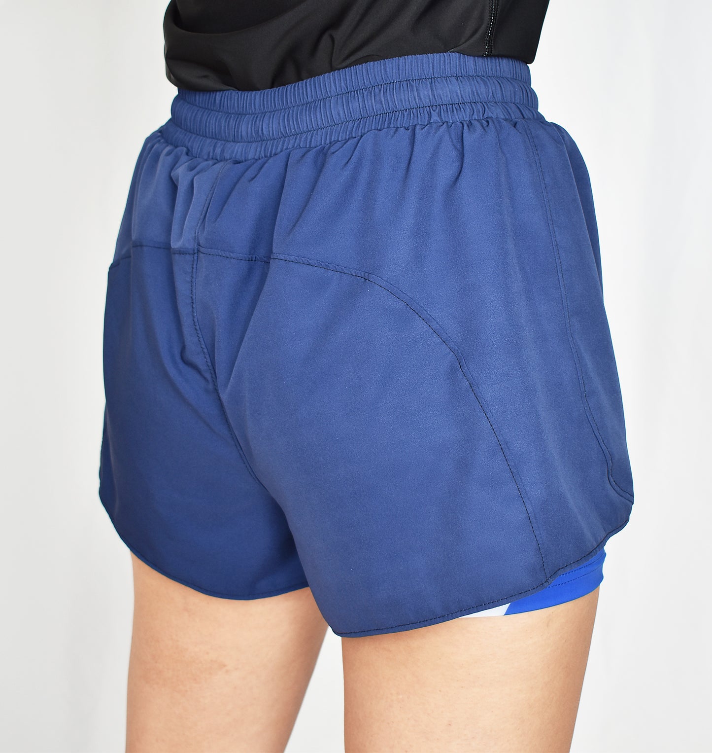 Shorts de Grappling pour femmes avec compression - Bleu
