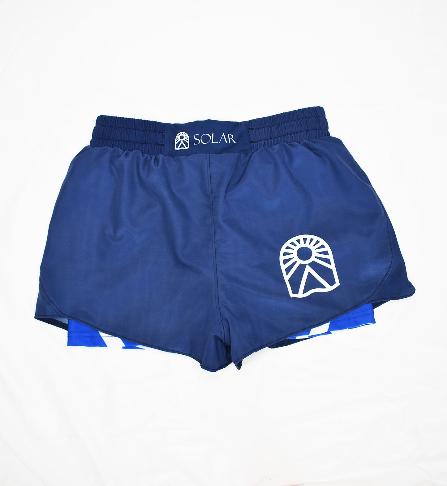 Shorts de Grappling pour femmes avec compression - Bleu