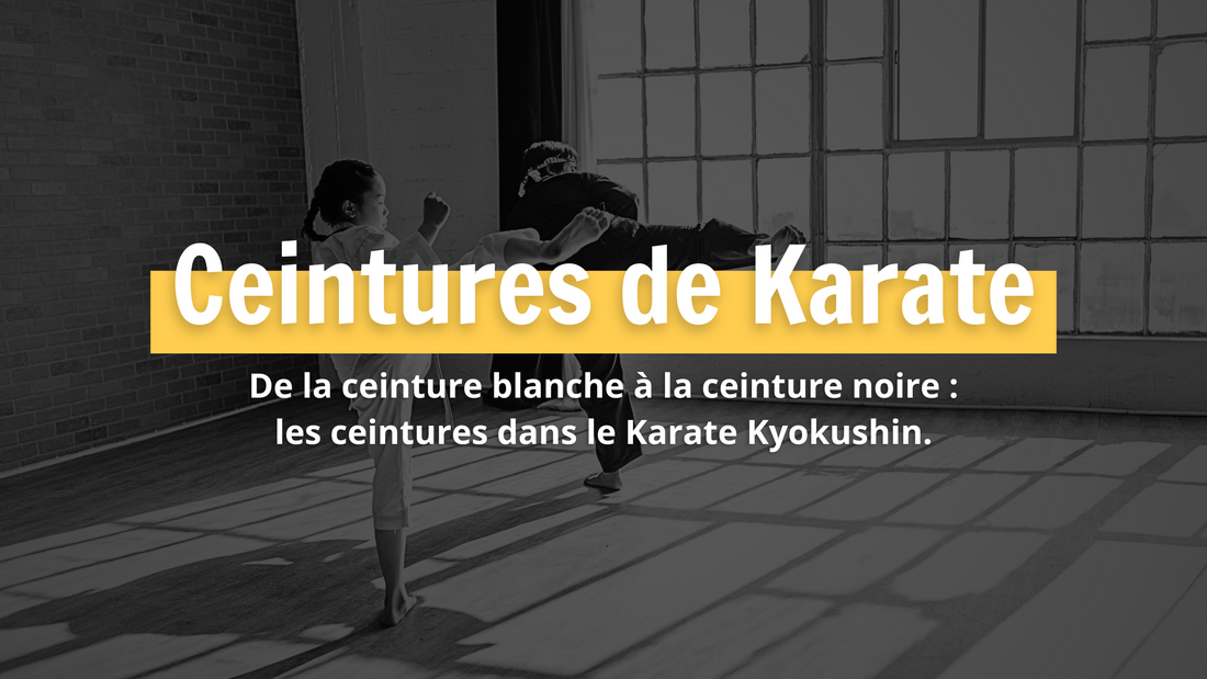 L'ordre des ceintures de Karate Kyokushin : les couleurs et les grades expliqués