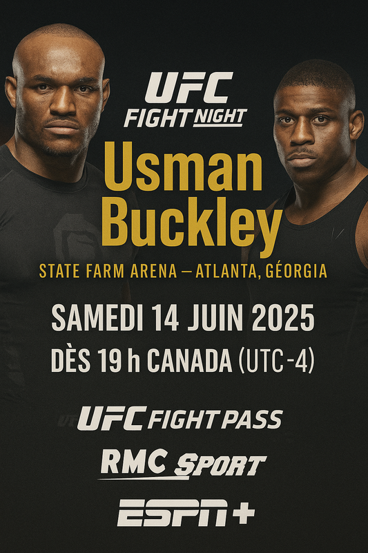 UFC Fight Night : Usman vs Buckley - Tout ce qu'il faut savoir