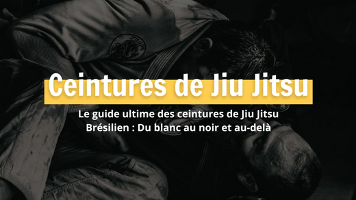 Le Guide ULTIME des ceintures de Jiu-Jitsu Brésilien : Du blanc au noir et au-delà