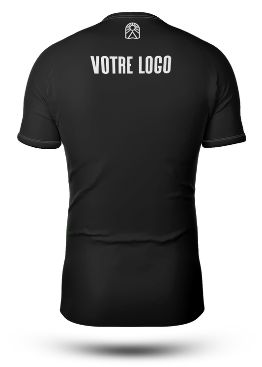Rashguard manches courtes personnalisé - Faites votre propre design!