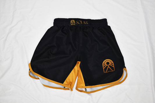 Shorts de Grappling - Noir et jaune