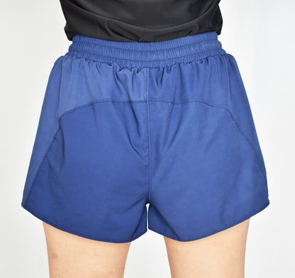 Shorts de Grappling pour femmes avec compression - Bleu