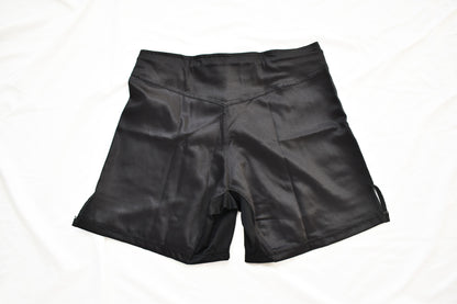 MMA Shorts - Black and Yellow