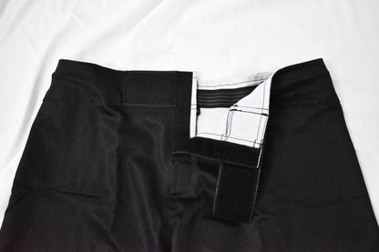 MMA Shorts - Black and Yellow